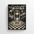 Time is Watching Trippy Poster