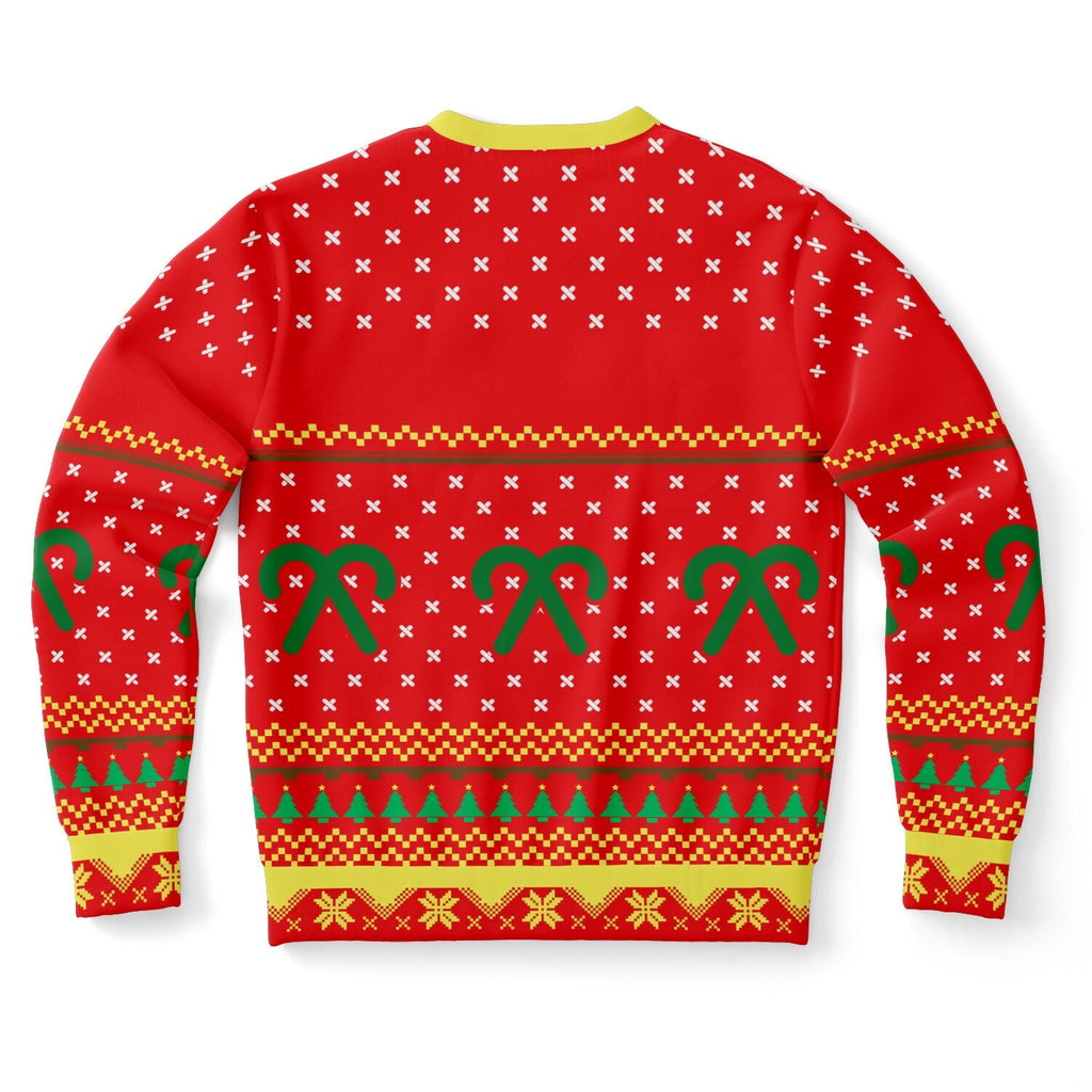 Too Lit to Quit Christmas Sweatshirt