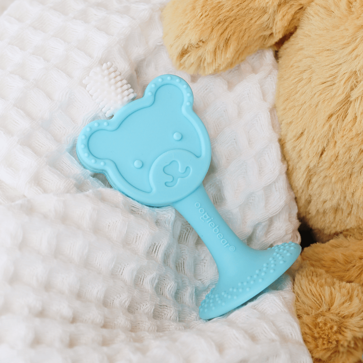 360° Baby Training Toothbrush & Teether - Soft Silicone