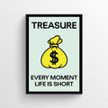 Treasure the Moment Monopoly Poster