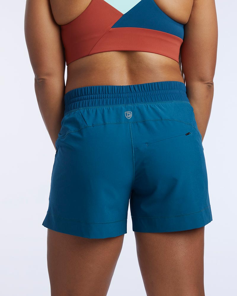 Triple V Womens Athletic Performance Shorts with Pockets - Image 11