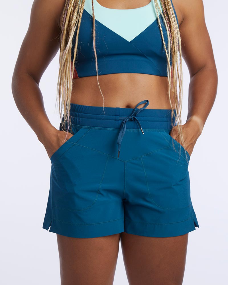 Triple V Womens Athletic Performance Shorts with Pockets - Image 10