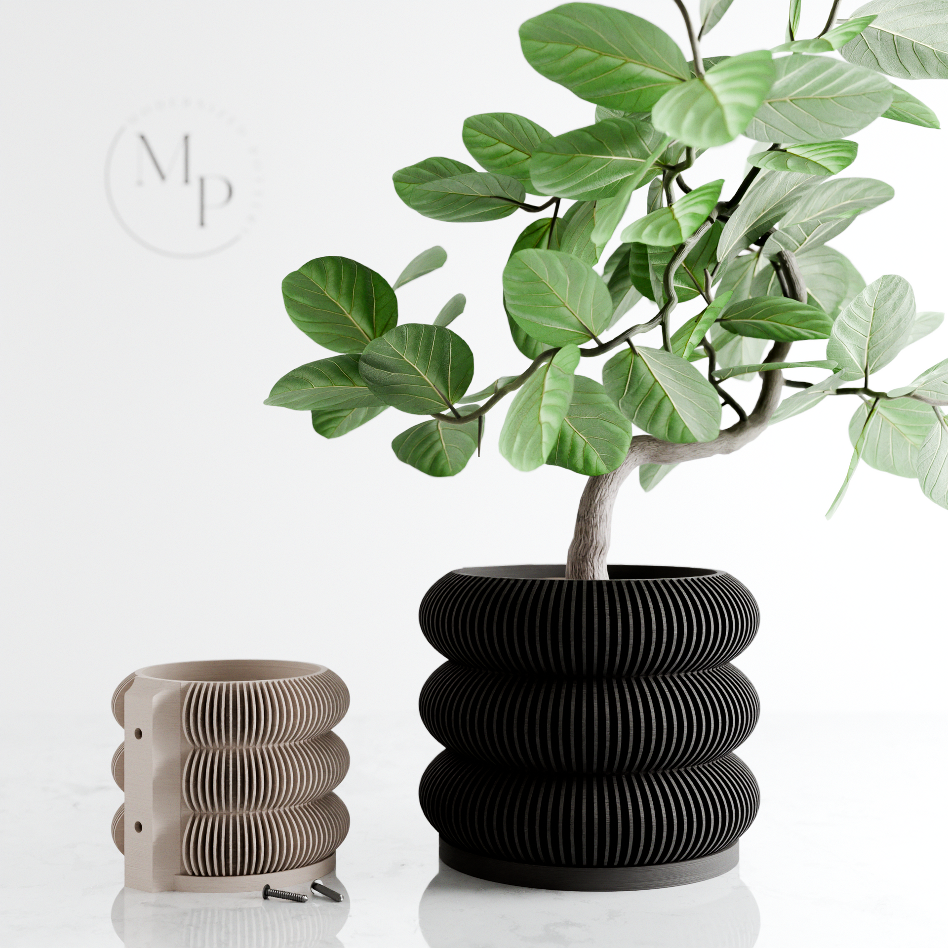 Wall Planter - Triple BUBBLES