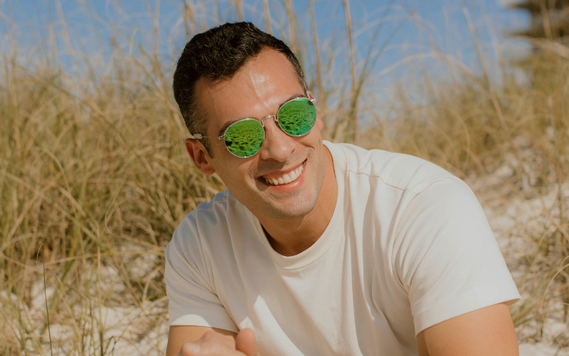 Tulum No. 5 Round Polarized Performance Sunglasses