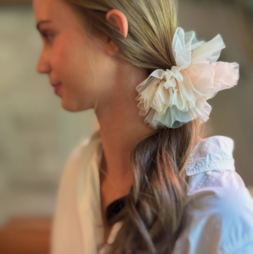 Tutu Scrunch Ballerina Bear Bag Charm