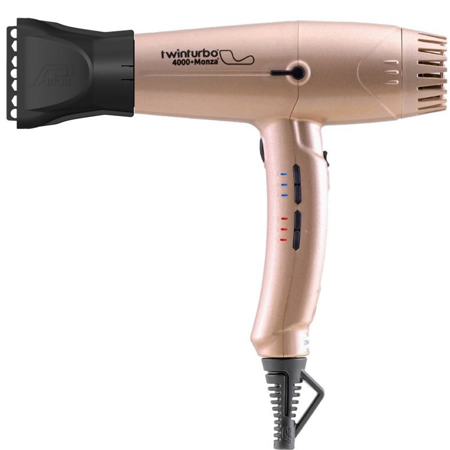 Twin Turbo 4000 Monza Digital Hairdryer - Professional Monochrome