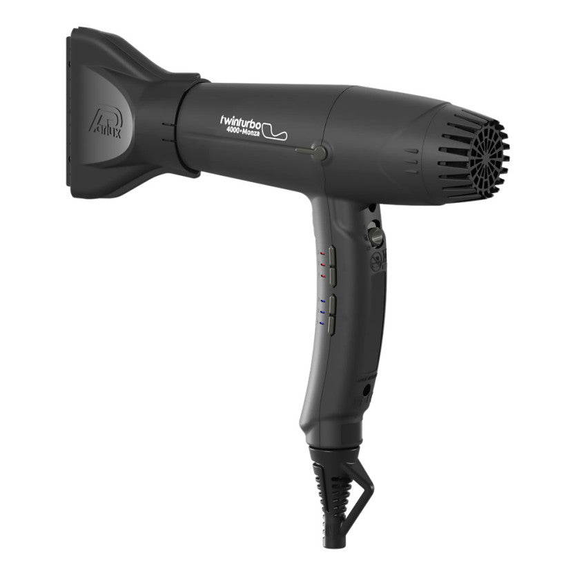 Twin Turbo 4000 Monza Digital Hairdryer - Professional Monochrome