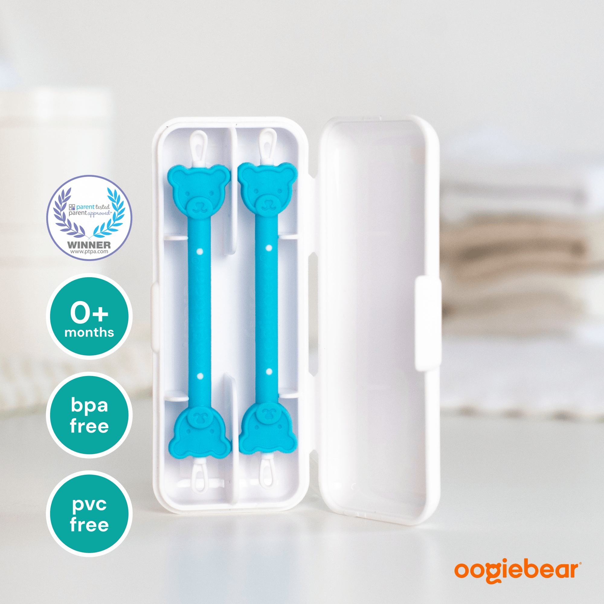 Dual-Ended Baby Nose and Ear Cleaner Tool Two Pack