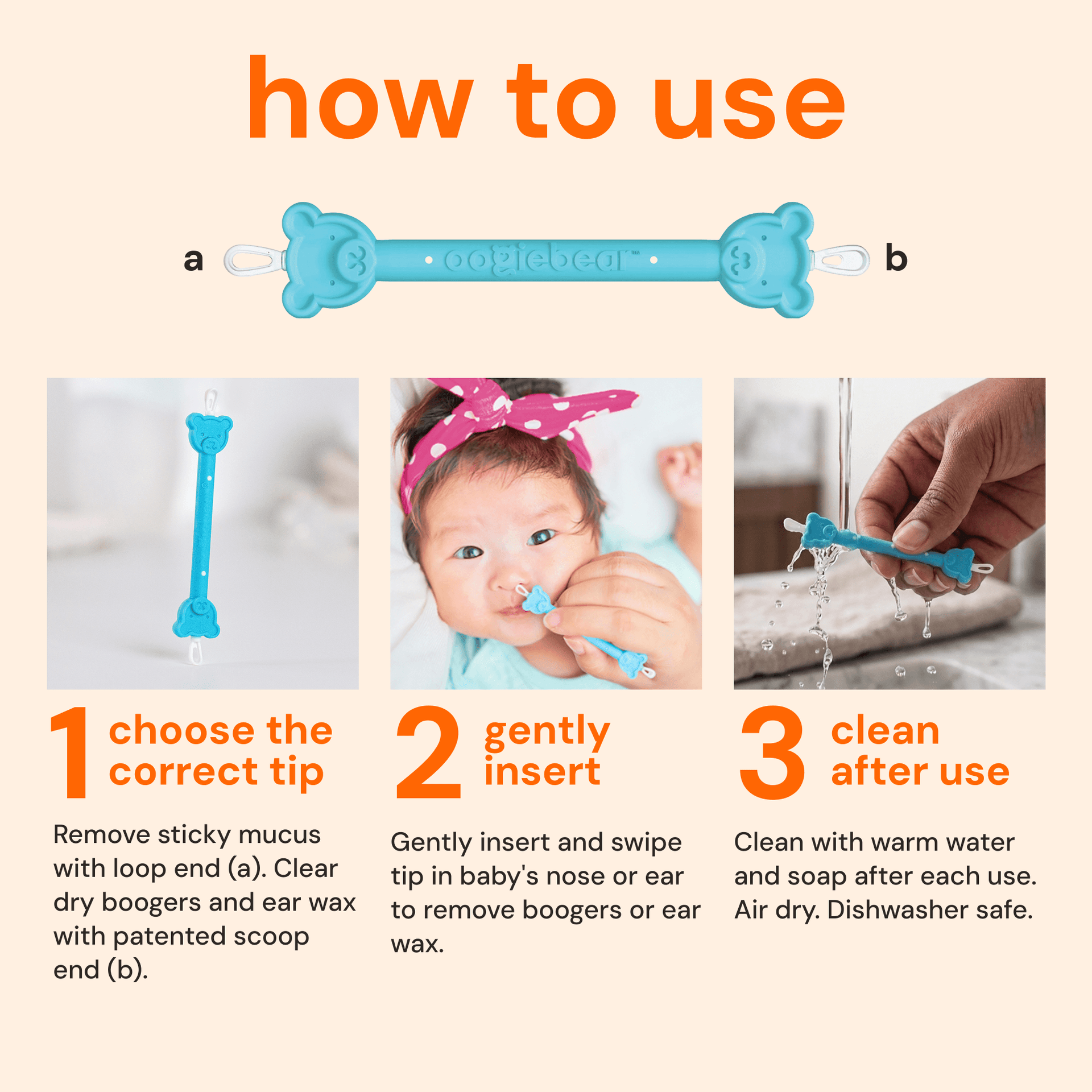 two pack booger picker