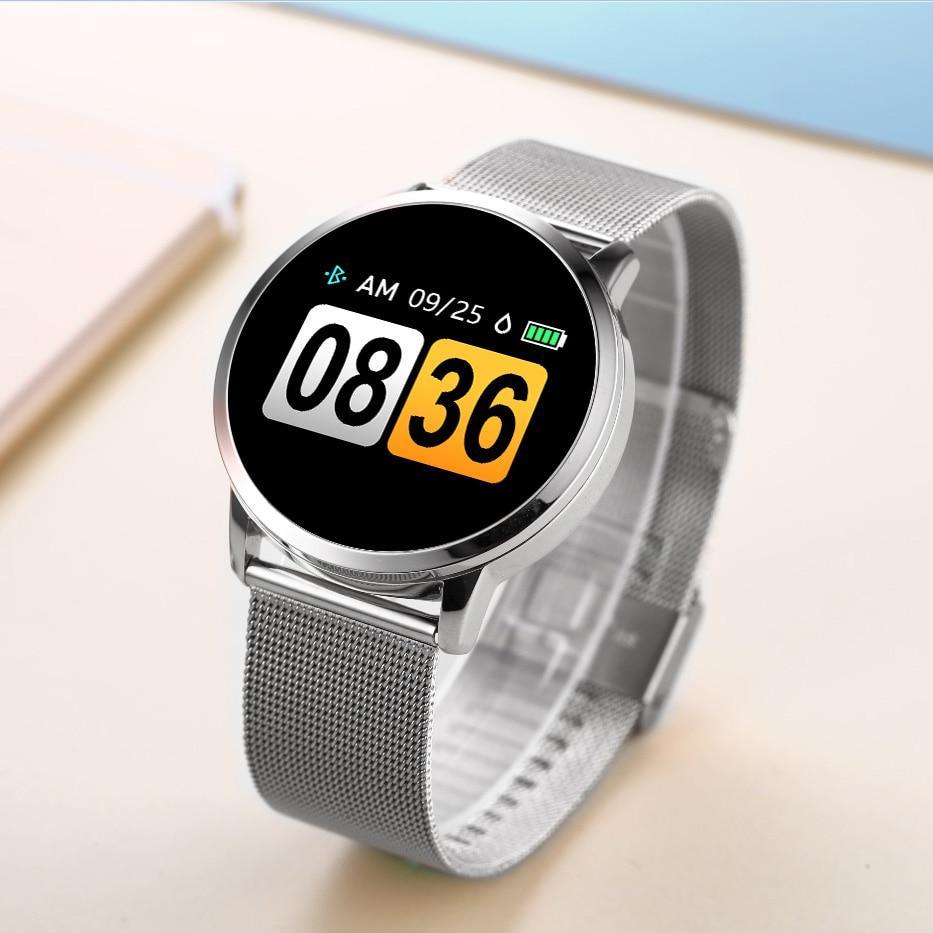 Smart Watch Fitness Tracker with LED Color Screen