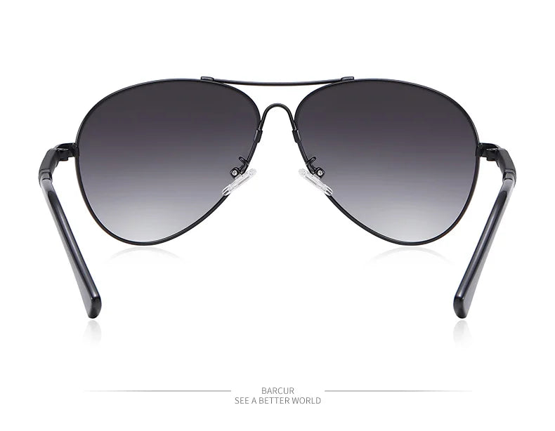 Polarized Pilot Sunglasses for Men UV400 Anti-Blue Light Aviator