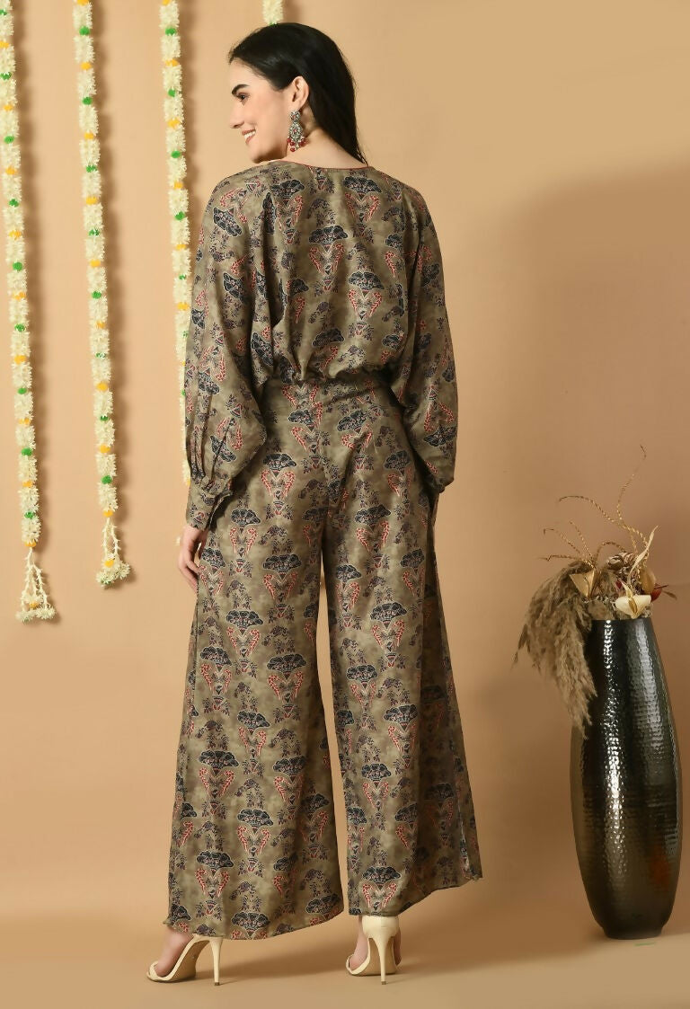 D.Green Maslin Kurta Set - Elegant 2-Piece Ethnic Wear