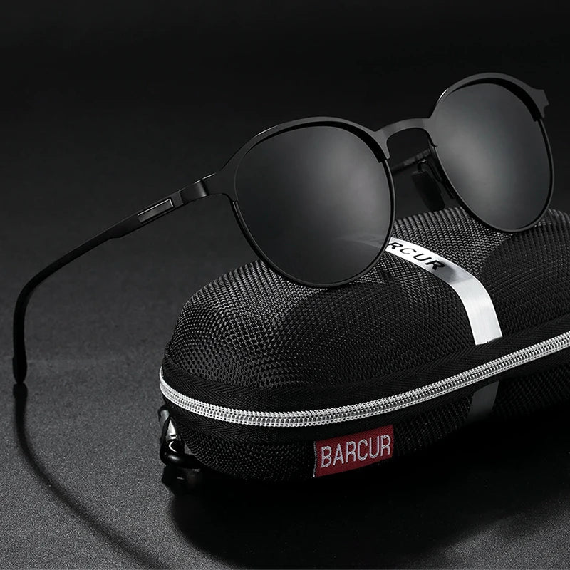 Women's Polarized Round Sunglasses UV400 Protection Driving Shades