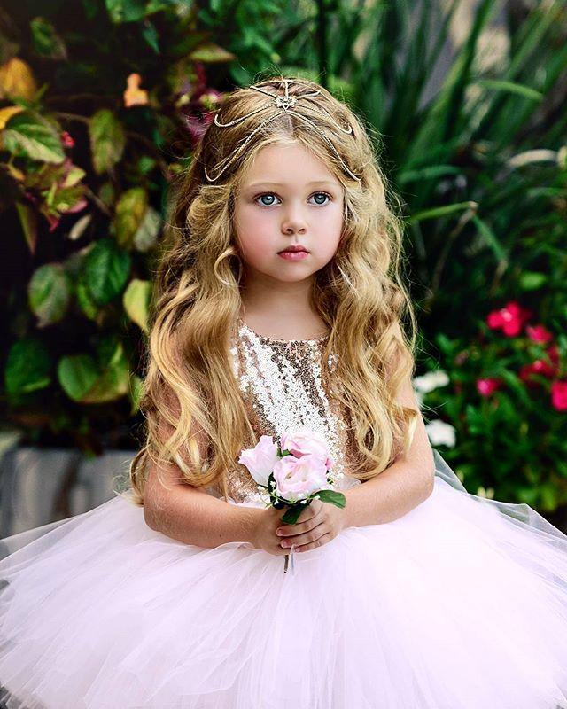 Elegant Sleeveless Sequin Party Dress for Baby Girls