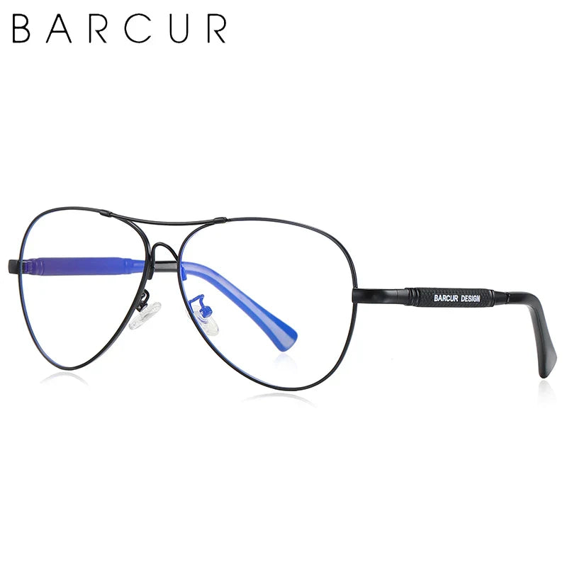 Polarized Pilot Sunglasses for Men UV400 Anti-Blue Light Aviator