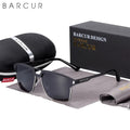 Polarized Square Stainless Steel Sunglasses UV400 Sport