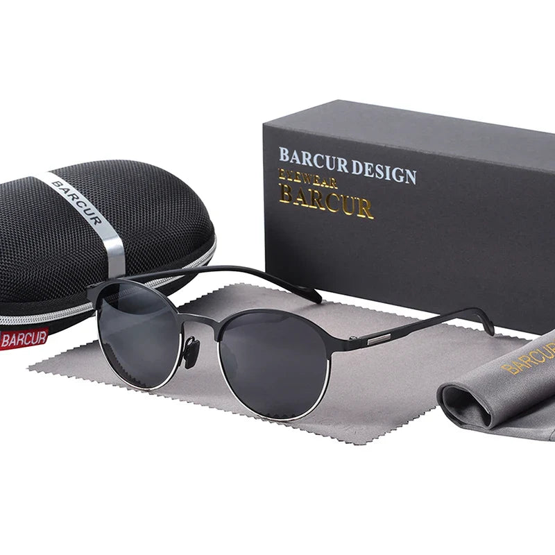 Women's Polarized Round Sunglasses UV400 Protection Driving Shades