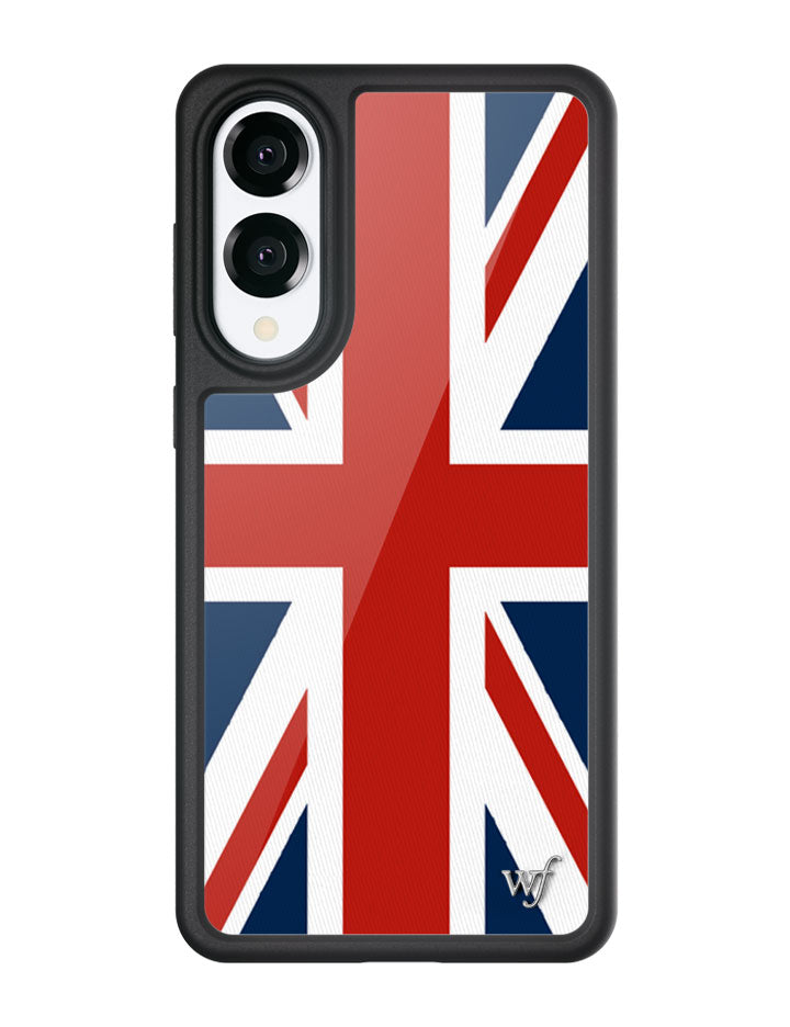 Union Jack Samsung Galaxy Case with Protective Rubber Bumper - Image 3