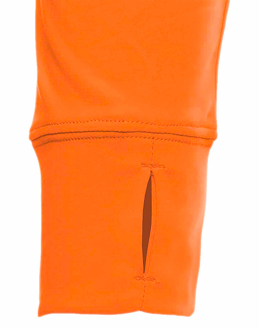Men's UPF 50 Long Sleeve Performance Crew Shirt in Neon Yellow - Image 5