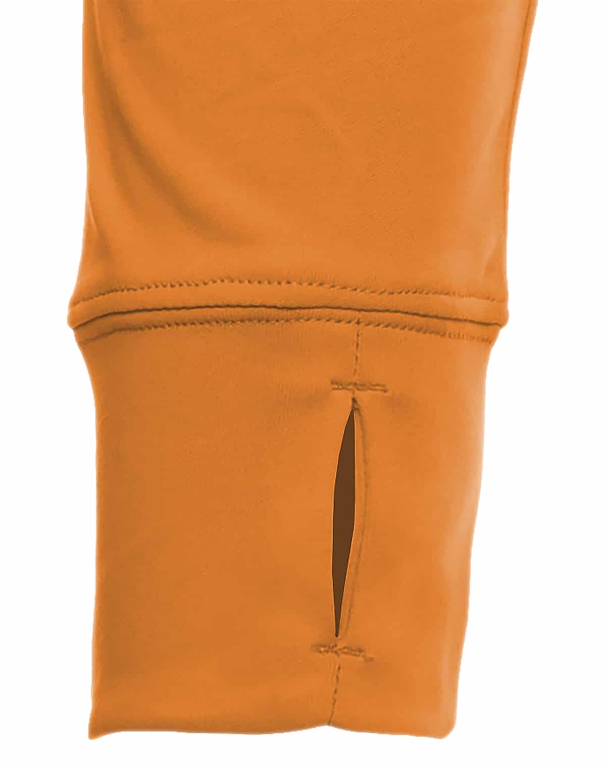 Men's UPF 50 Long Sleeve Performance Crew Shirt in Neon Yellow - Image 5