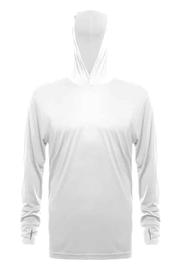 Blue UPF 50 Performance Hoody for Sun Protection
