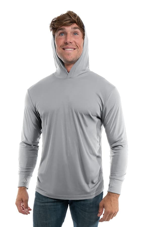 Blue UPF 50 Performance Hoody for Sun Protection - Image 12