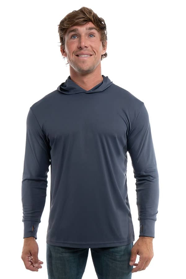 Blue UPF 50 Performance Hoody for Sun Protection - Image 37