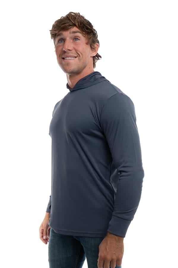 Blue UPF 50 Performance Hoody for Sun Protection - Image 38