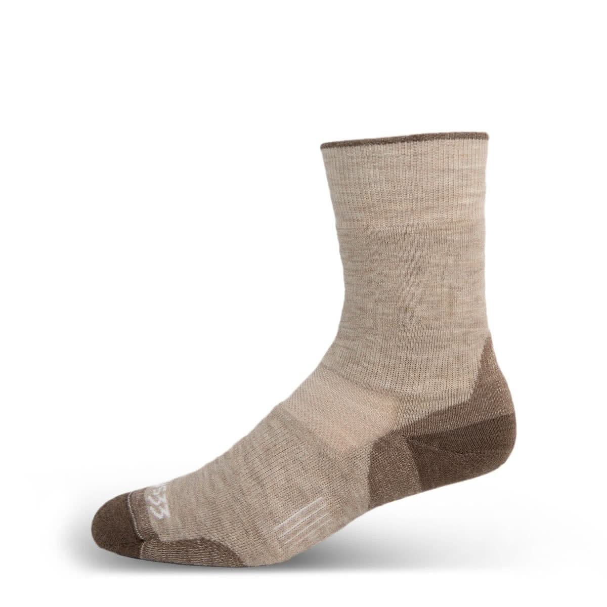 Lightweight Crew Wool Socks for Hiking and Outdoor Utility