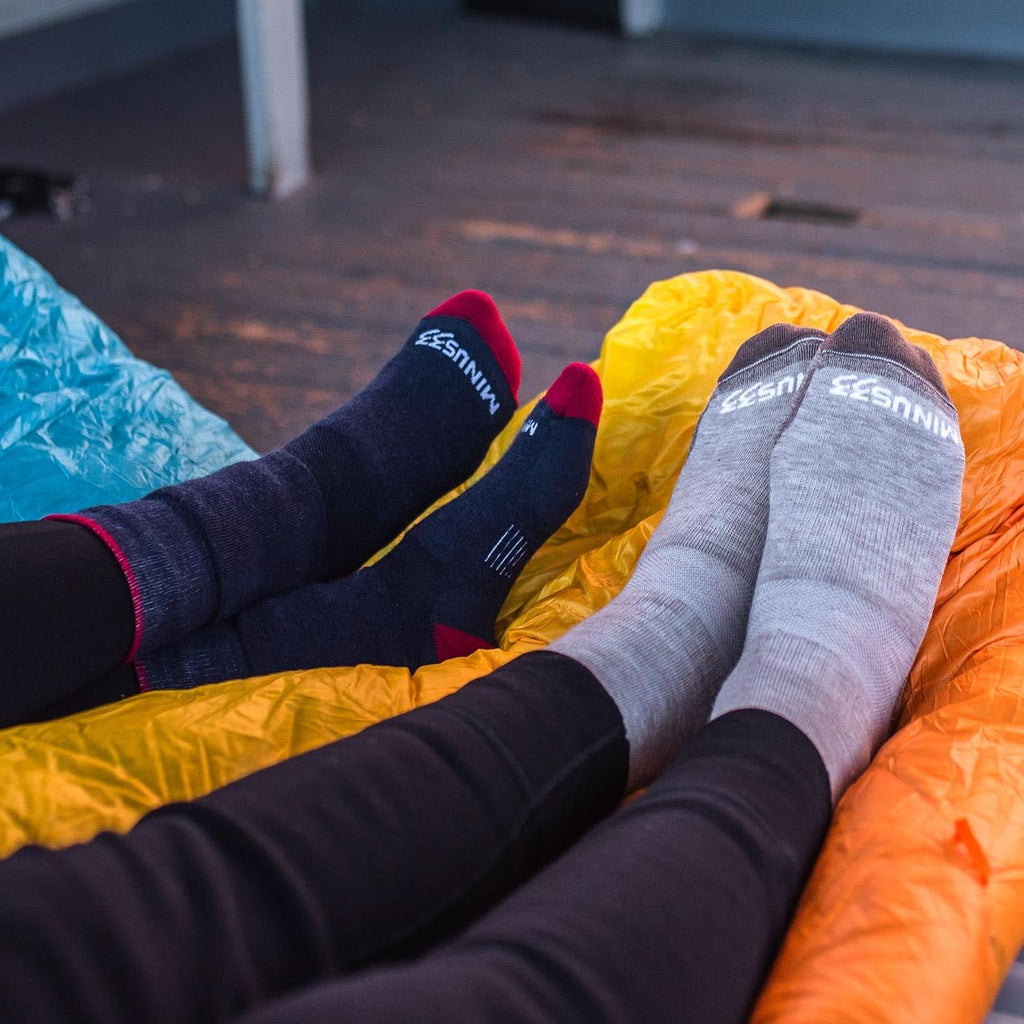 Lightweight Merino Wool Boot Socks - Durable Outdoor Hiking Gear