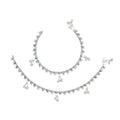 Joban Fashion Silver Copper Anklet For Girl