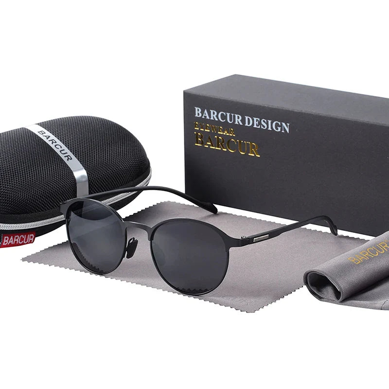Women's Polarized Round Sunglasses UV400 Protection Driving Shades