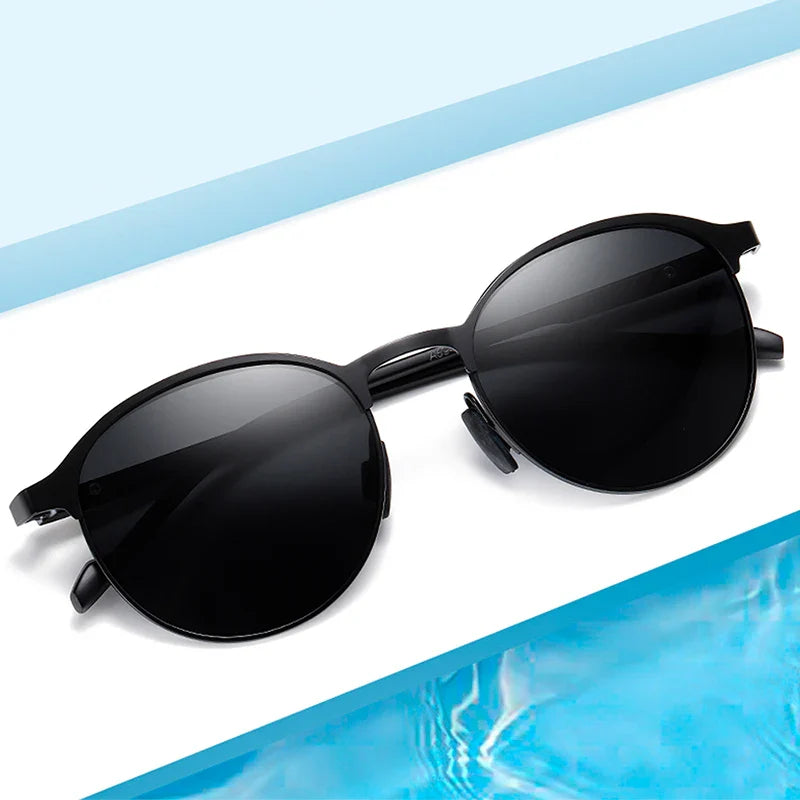 Women's Polarized Round Sunglasses UV400 Protection Driving Shades