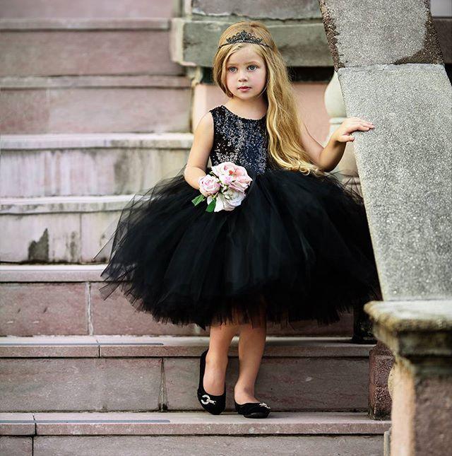 Elegant Sleeveless Sequin Party Dress for Baby Girls