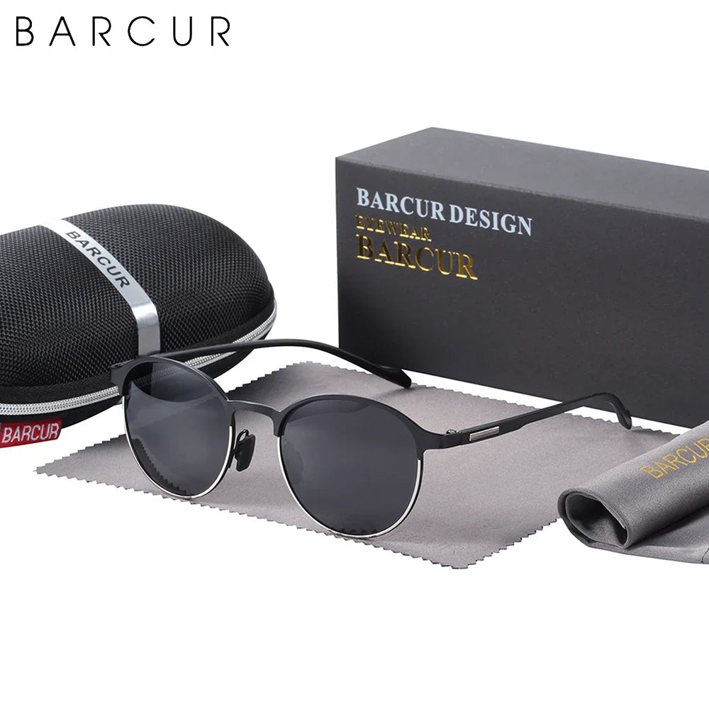 Women's Polarized Round Sunglasses UV400 Protection Driving Shades