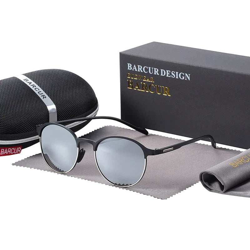 Women's Polarized Round Sunglasses UV400 Protection Driving Shades