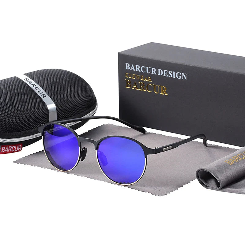 Women's Polarized Round Sunglasses UV400 Protection Driving Shades