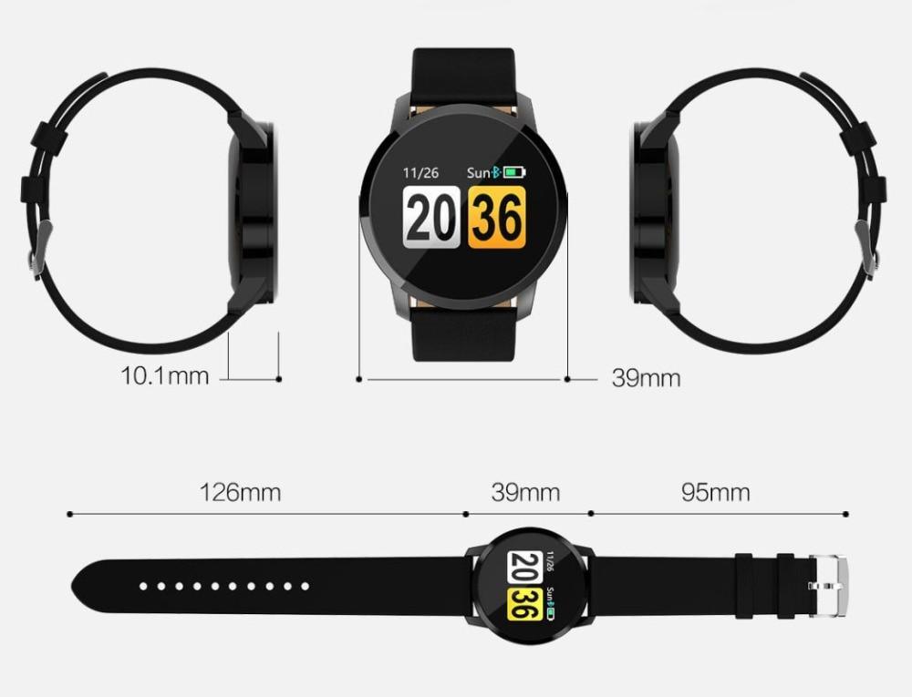 Smart Watch Fitness Tracker with LED Color Screen