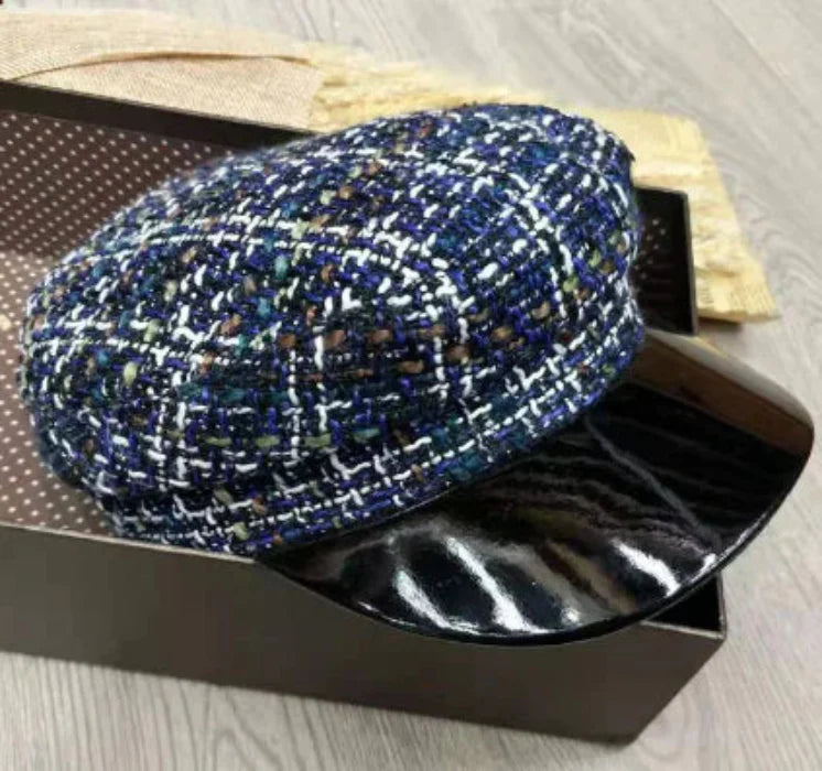 Octagonal Beret, Newsboy Cap, Painter's Hat