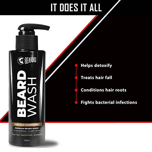 The Old Fashioned Premium Beard Wash for Normal to Dry Skin