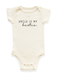 Uncle is my Bestie Organic Baby Bodysuit