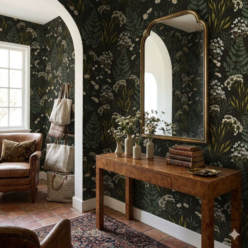 Chelsey Wallpaper by Claire's Creative Forest