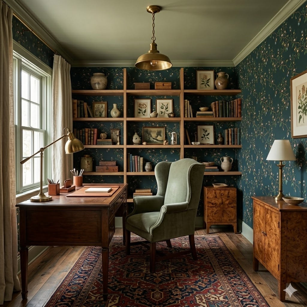 Grove Wallpaper by Pen and Pillar