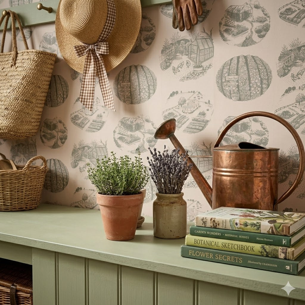 Curran Wallpaper by Creative Faith Studio