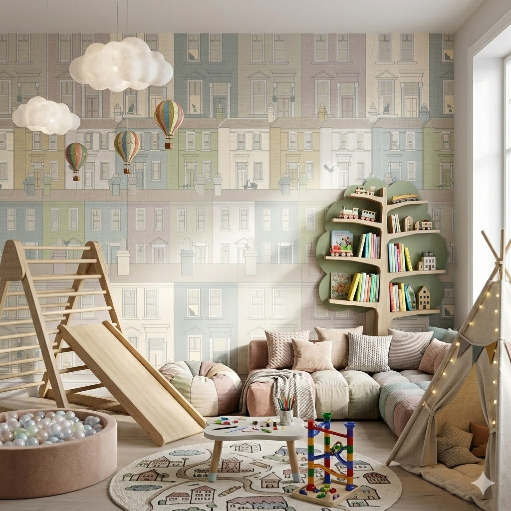 Bristol Wallpaper by Margaret Clavell