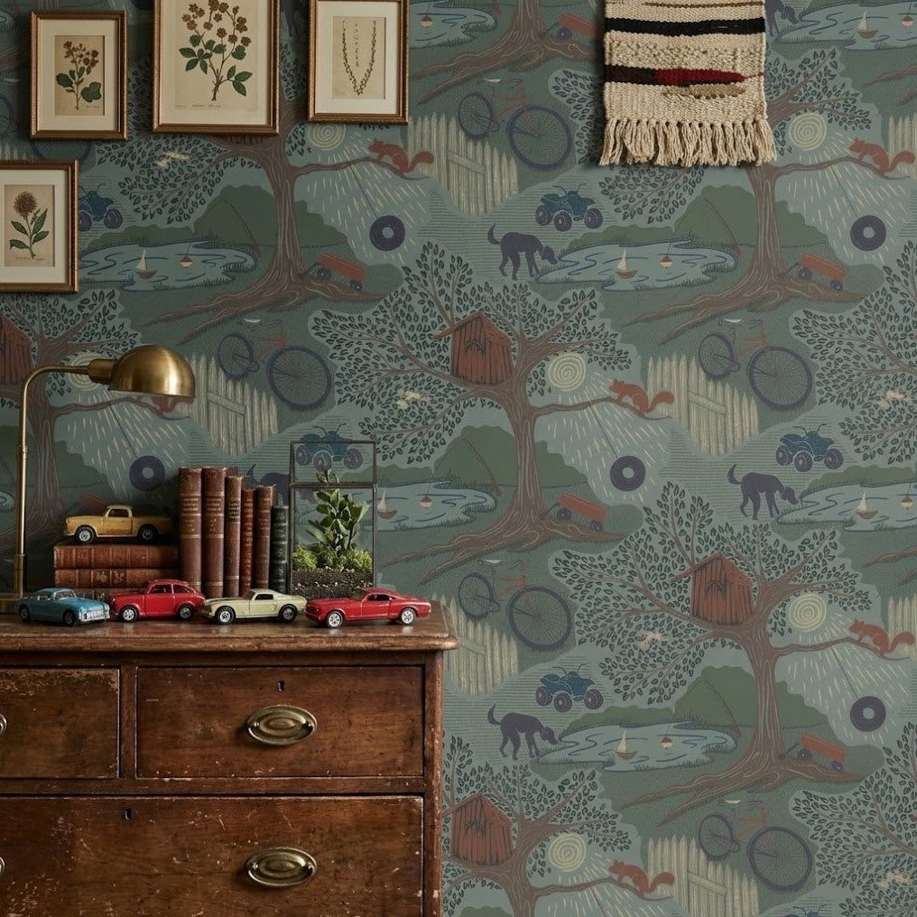 Kaleo Wallpaper by Karen and Marisa Designs