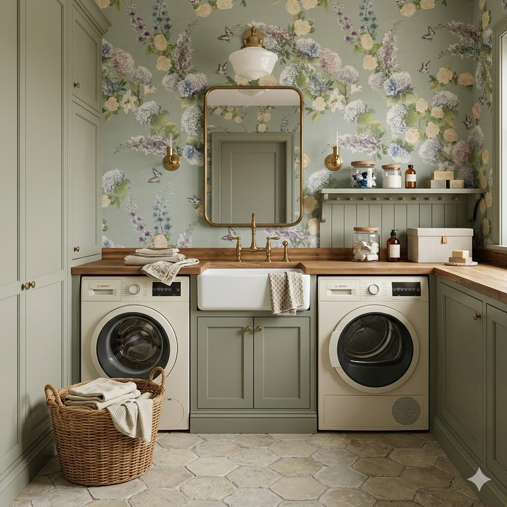 Romilly Wallpaper by Agnes Onody