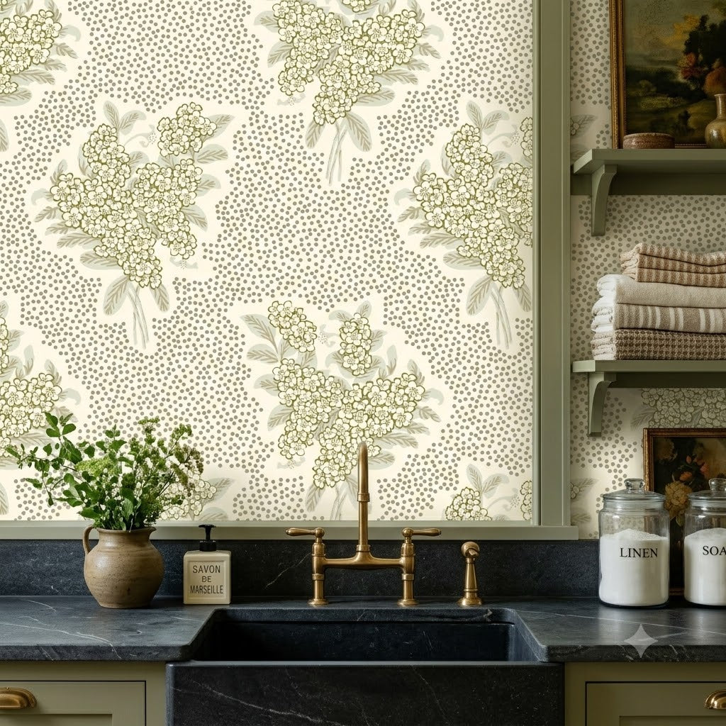 Anne Wallpaper by Betsy Pierce Designs