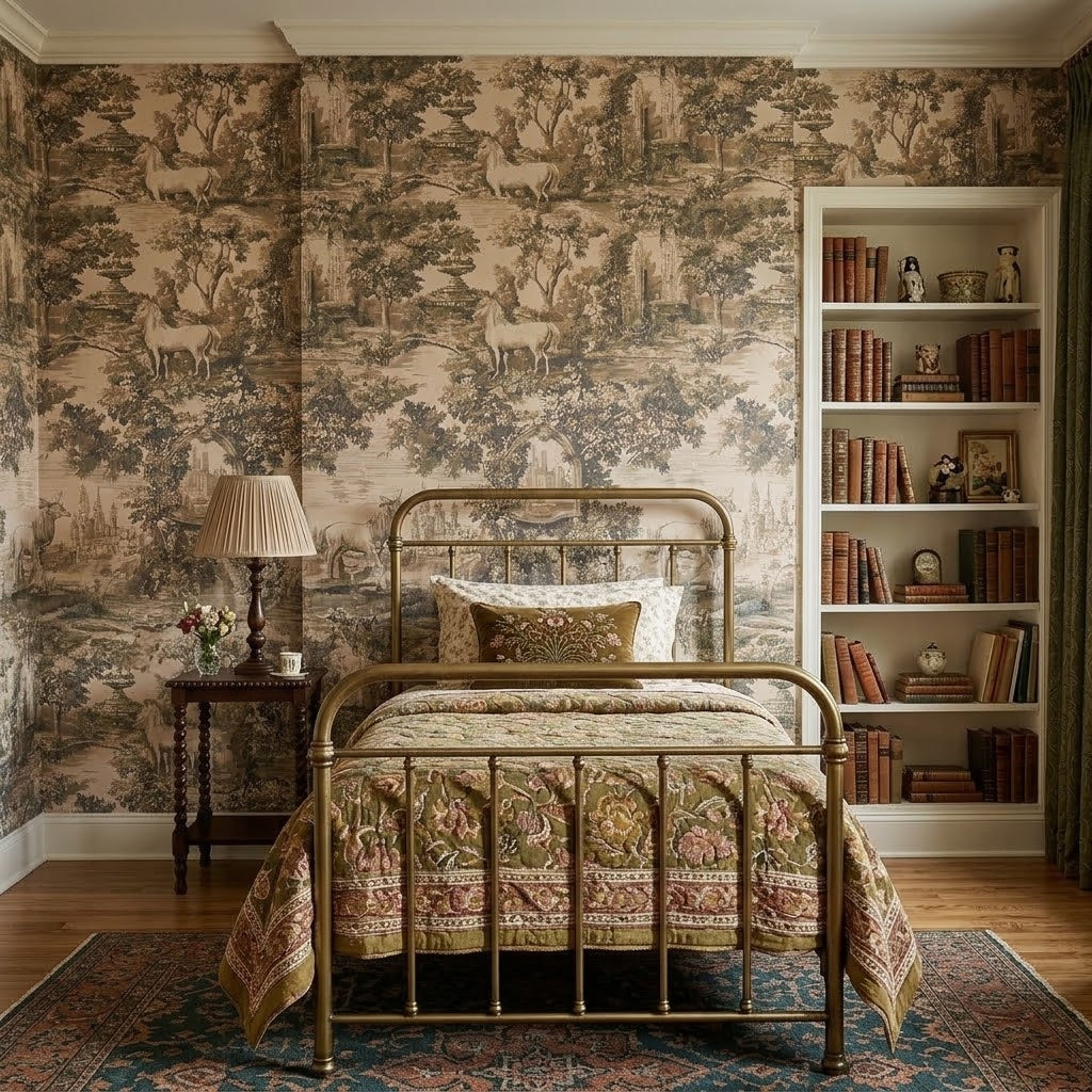 Attlyn Wallpaper by Hosta Pasta Patterns