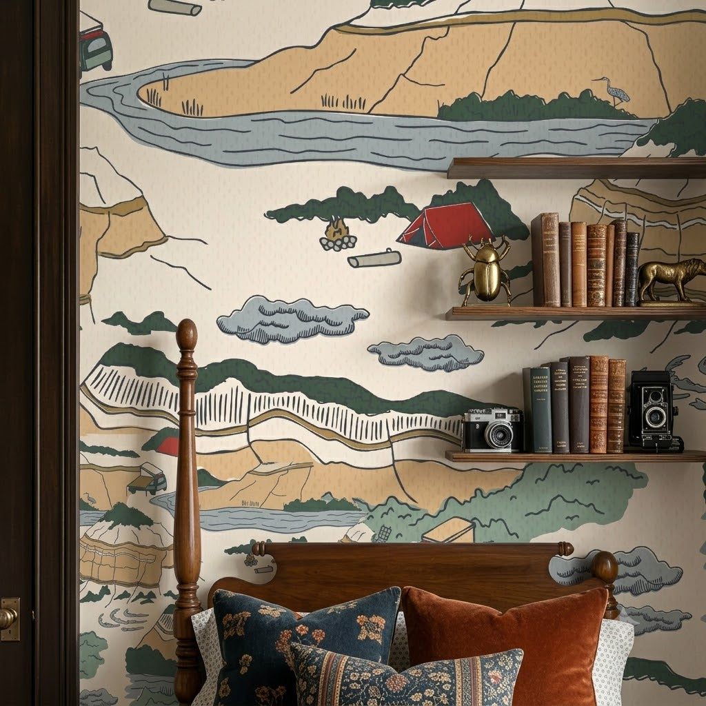 Rio Wallpaper by Seedpod Design